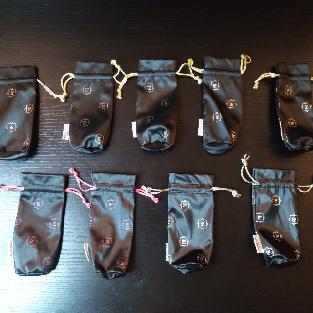 LOT OF 9  - Montale Fantastic Oud perfume Paris bag